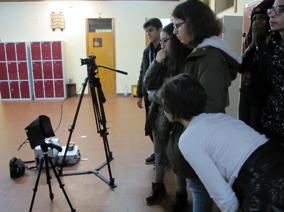O MUNDO À NOSSA VOLTA – Cinema cem anos de juventude – Filmagem exercícios @ Escola Secundária Miguel Torga