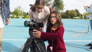 O MUNDO À NOSSA VOLTA - Cinema cem anos de Juventude - Filmagem filme-ensaio @ Escola E.B.2.3 André de Resende - Évora